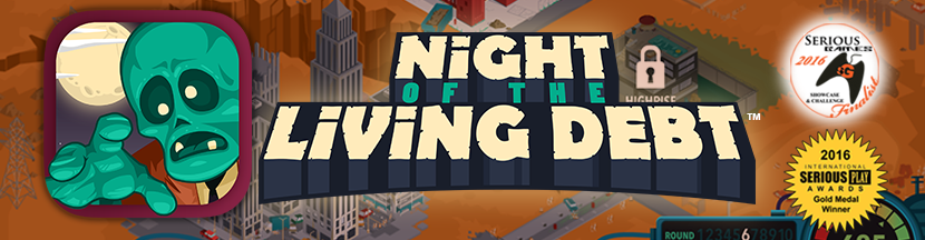 Night of the Living Debt logo