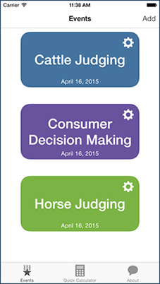 e-Judging app