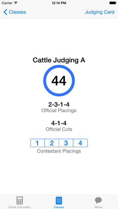 e-Judging app